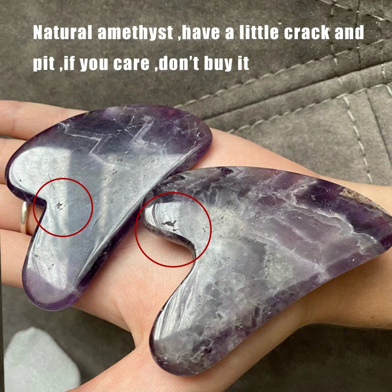 Amethyst Roller & Gua Sha Set — Facial Wellness Ritual, lifestyle setting