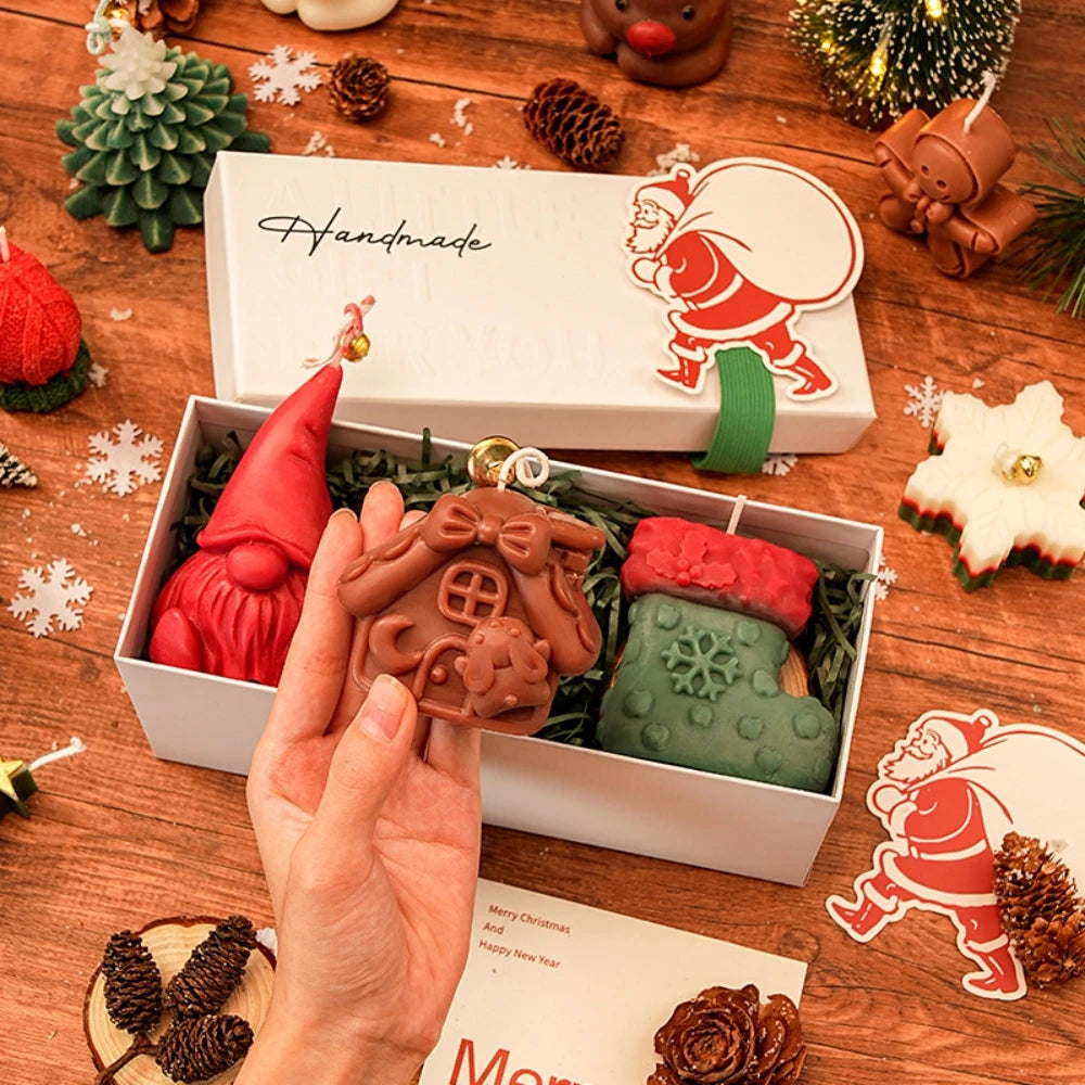 Christmas Candle Gift Set — Aromatic Holiday Decor, premium quality view