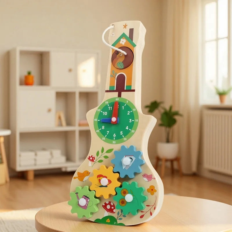 Montessori Wooden Clock — Early Learning Play