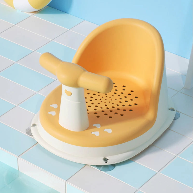 Baby Bath Seat — Soft Silicone Comfort, lifestyle setting