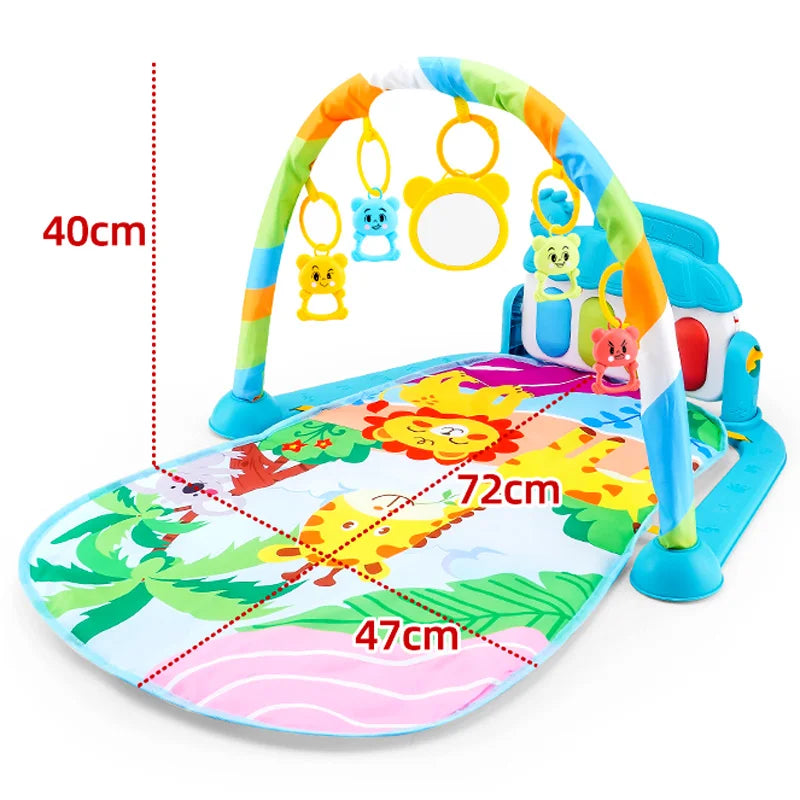 Baby Activity Piano Gym — Infant Musical Play Mat, premium quality view