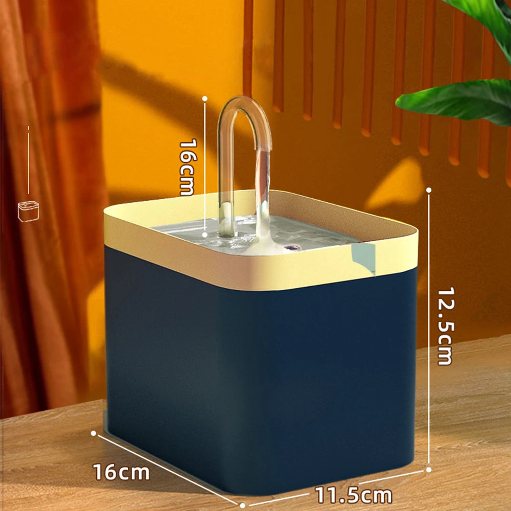 Pet Water Fountain — Ultra-Quiet 1.5L Fresh Flow, lifestyle setting