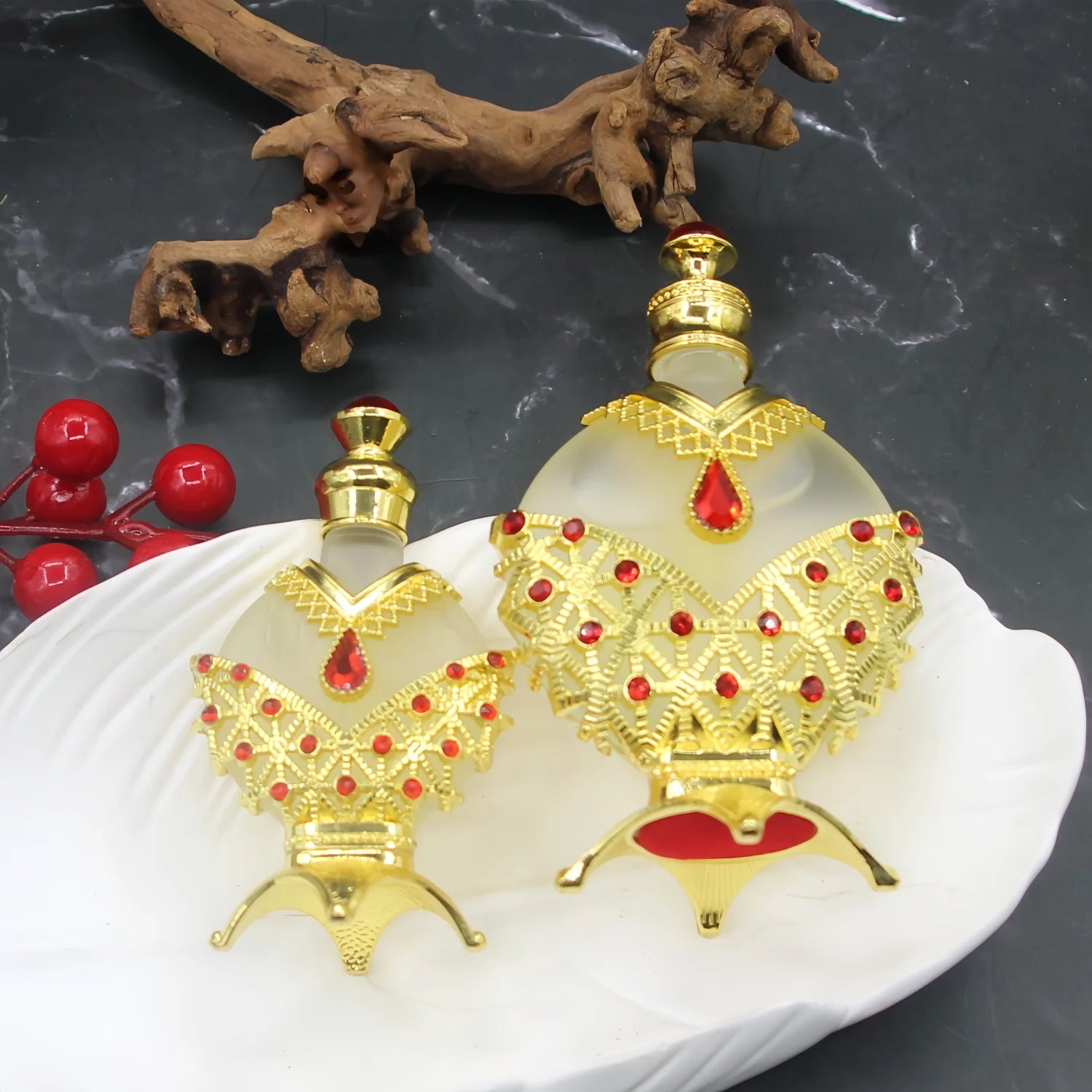 Luxury Arabian Perfume Oil — Her Ritual Scent, lifestyle setting