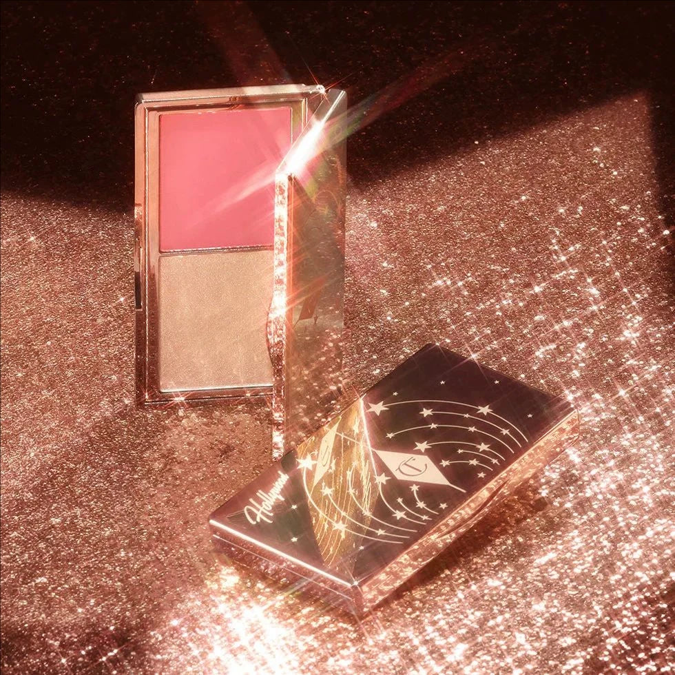 Luxury Makeup Set — Blush & Highlight Duo, alternate angle