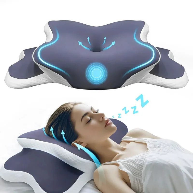 Memory Foam Pillow — Ergonomic Neck Support