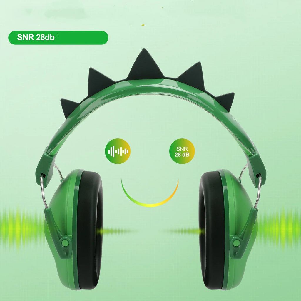 Kids Noise-Cancelling Earmuffs — Gentle Hearing Protection, natural styling