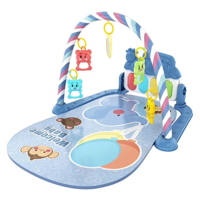 Baby Activity Piano Gym — Infant Musical Play Mat, top view