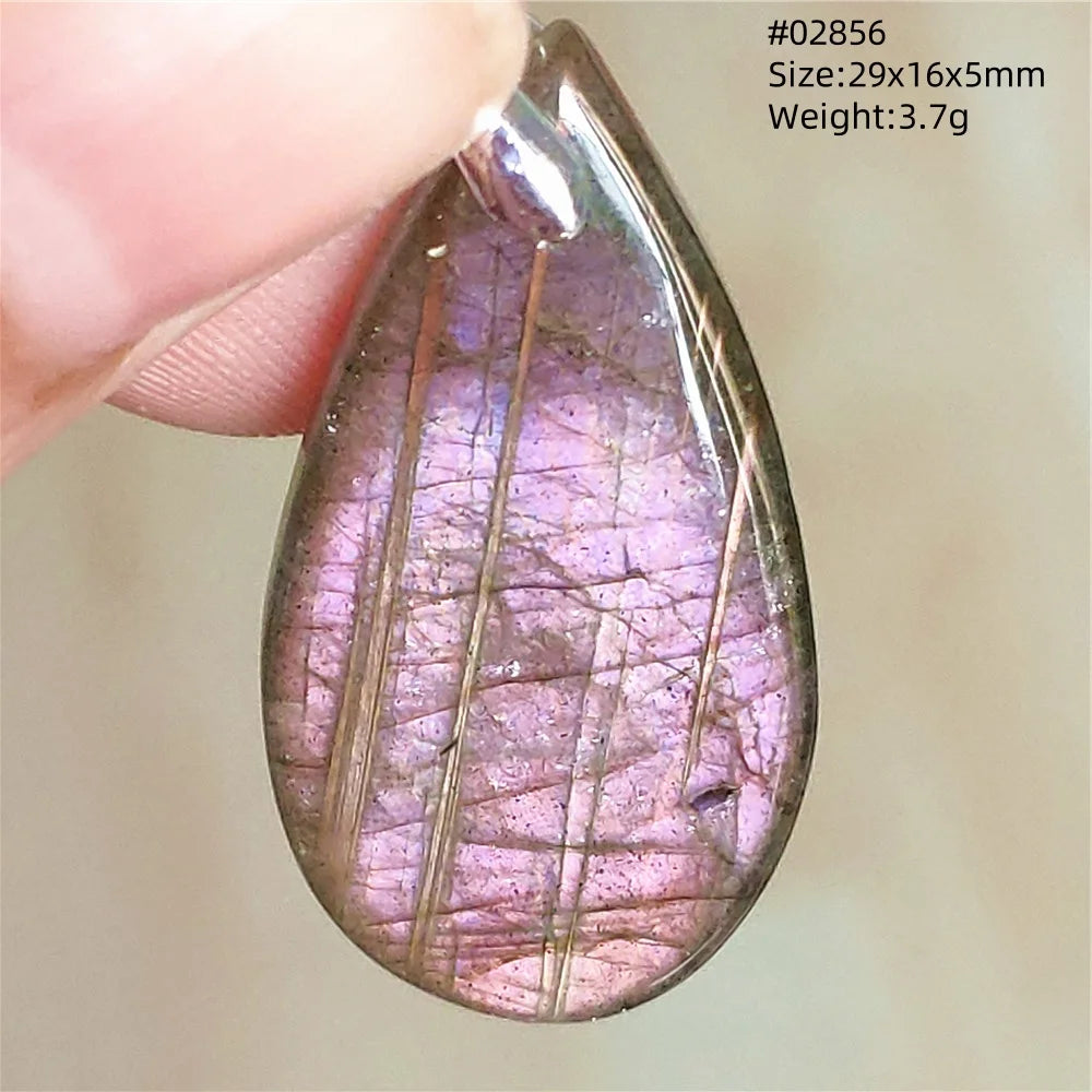 Labradorite Teardrop Pendant — A Soothing Blue Gemstone, curated presentation
