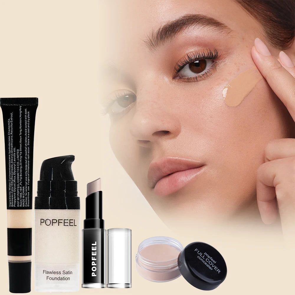 All-in-One Makeup Kit — Complete Beauty Essentials, natural styling