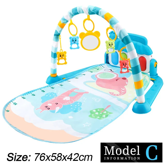Baby Activity Gym — Musical Piano Play Mat, alternate angle