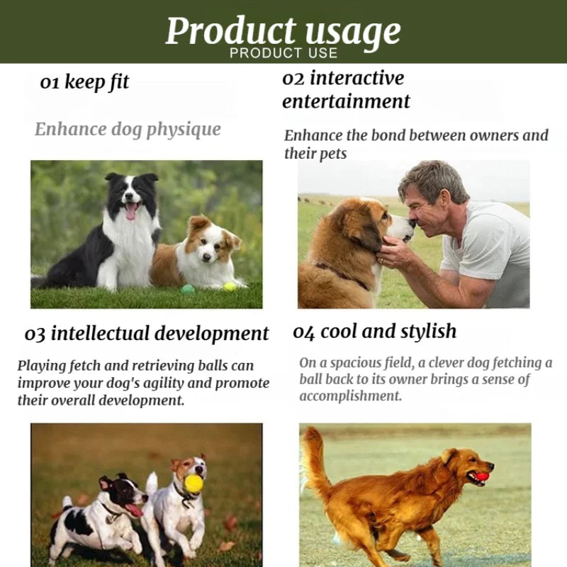 Pet Tennis Ball Launcher — Interactive Dog Play, close-up detail