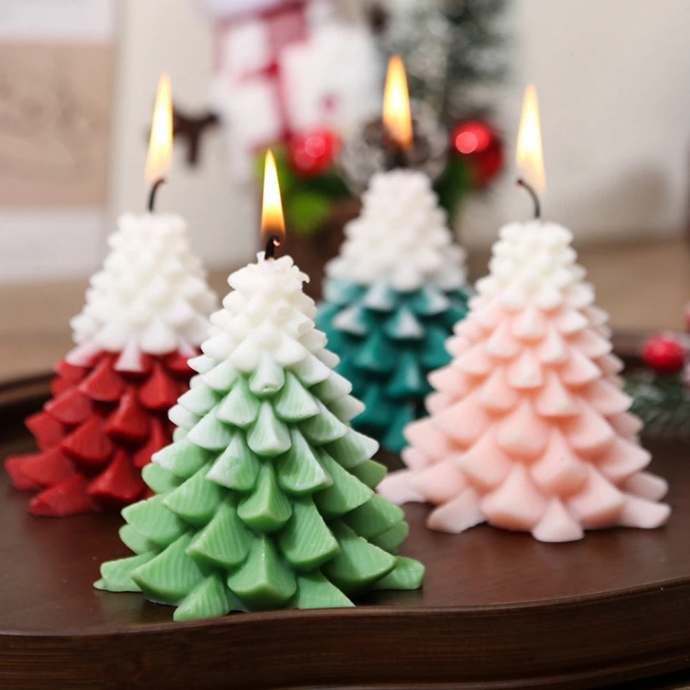 Christmas Candle Gift Set — Aromatic Holiday Decor, close-up detail