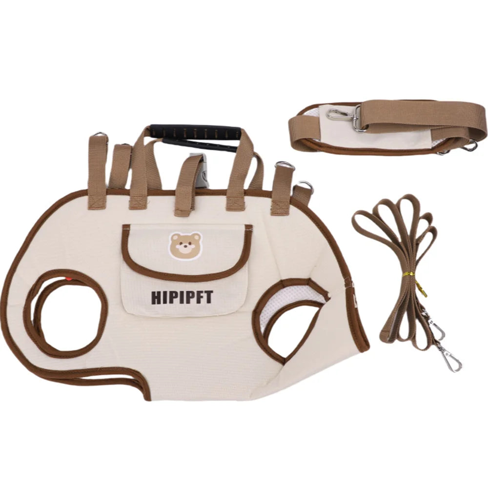 Dog Carrier Bag — Gentle Journeys for Small Pets, soft texture detail