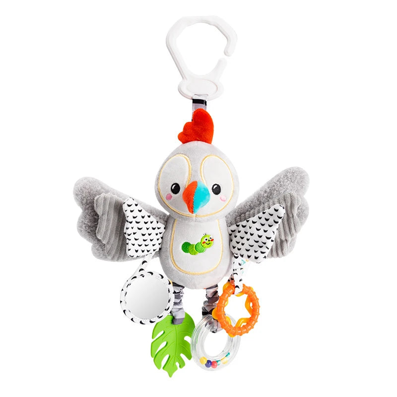 Baby Sensory Animal Toys — Fine Motor & Teething, soft texture detail