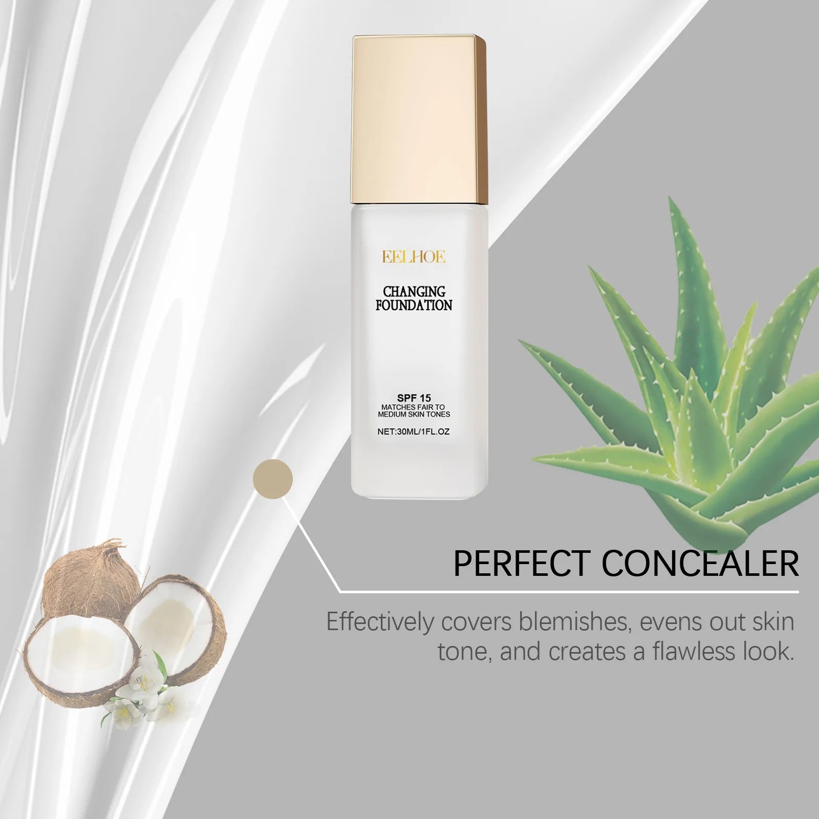 Thermostatic Liquid Foundation — Adaptive Coverage SPF 15, premium quality view