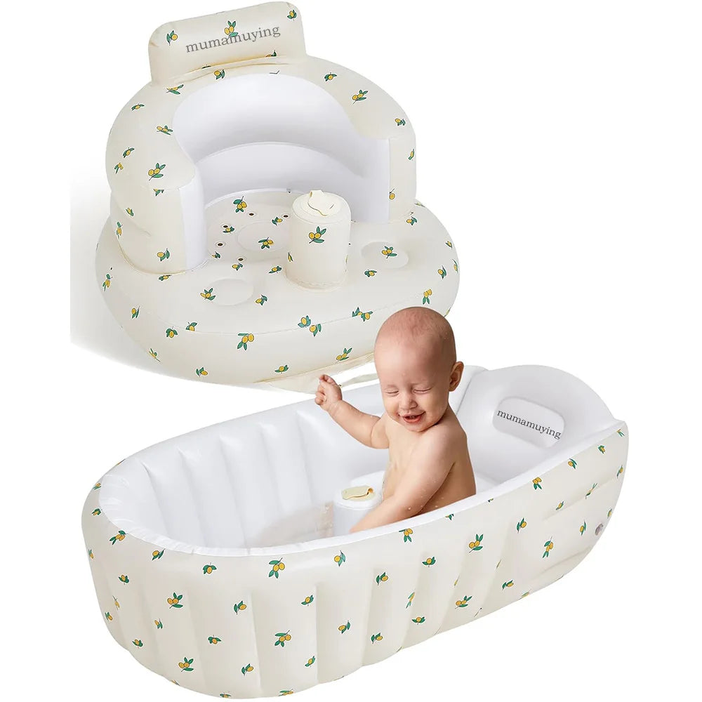 Inflatable Baby Bathtub — Gentle Bath Time