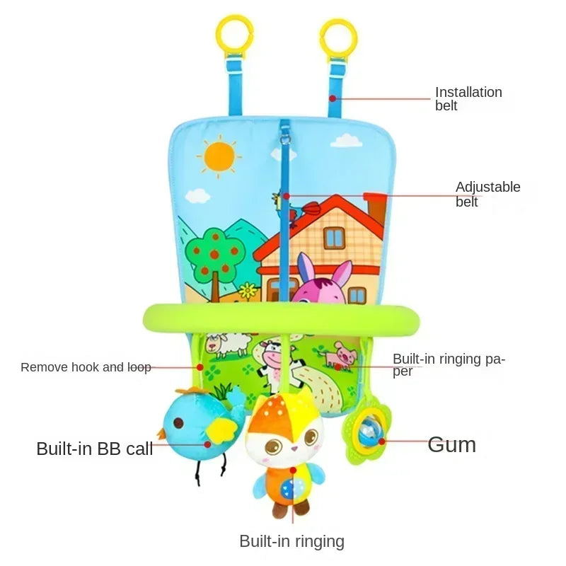 Baby Hanging Activity Toy — Gentle Sensory Play, thoughtful detail