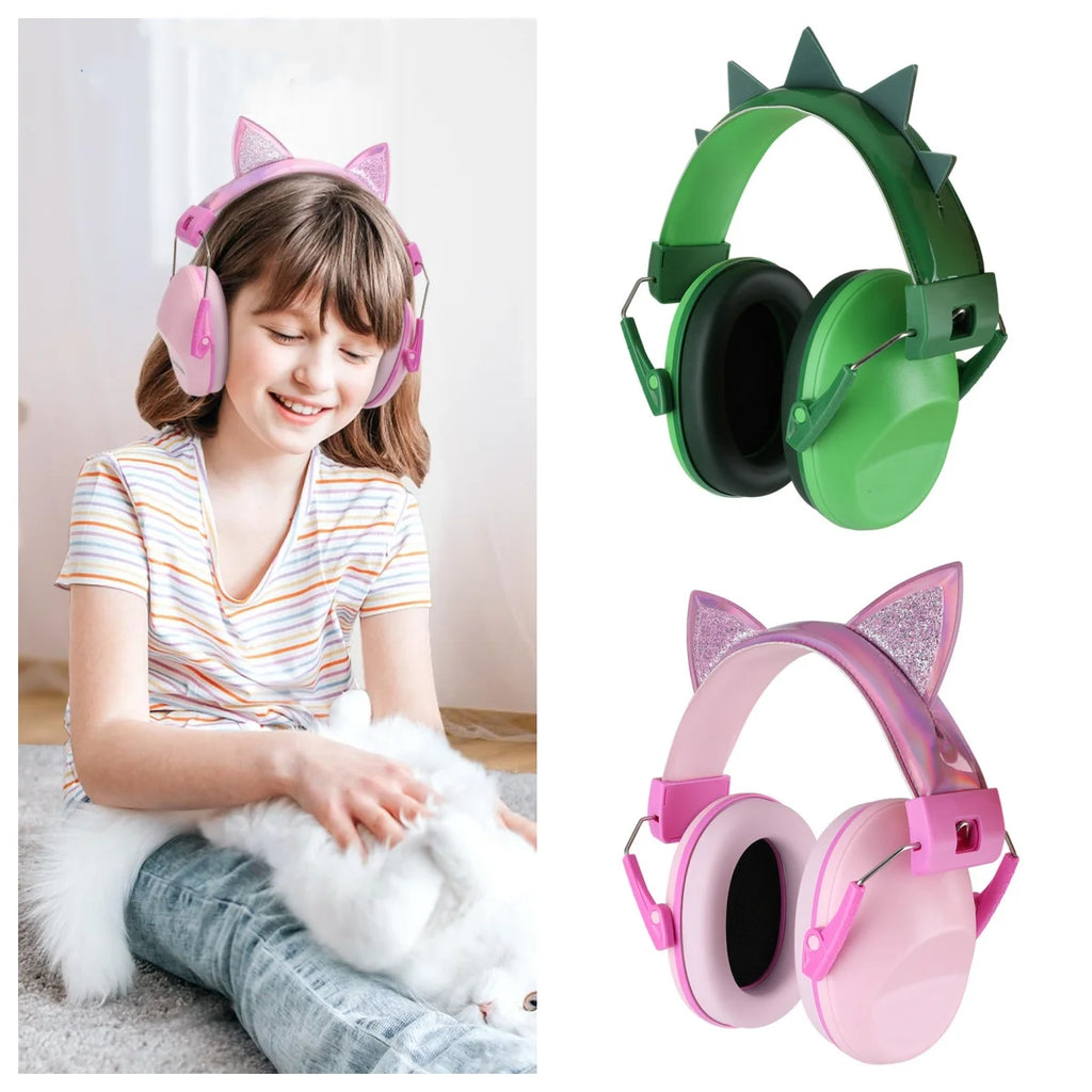 Kids Noise-Cancelling Earmuffs — Gentle Hearing Protection