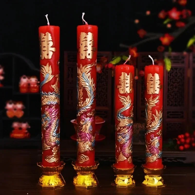 Wedding Candles — Dragon & Phoenix Unity Decor