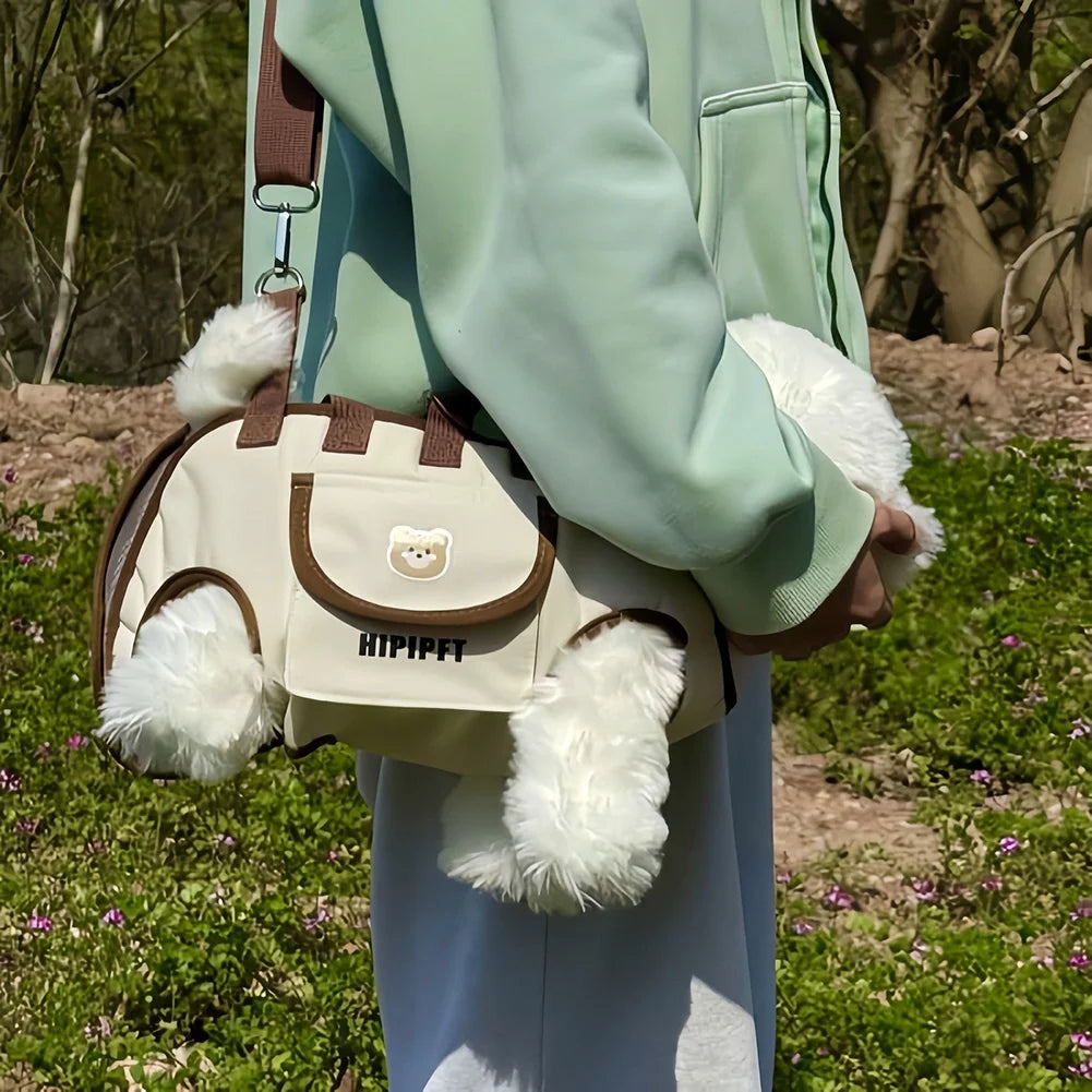 Dog Carrier Bag — Gentle Journeys for Small Pets, close-up detail