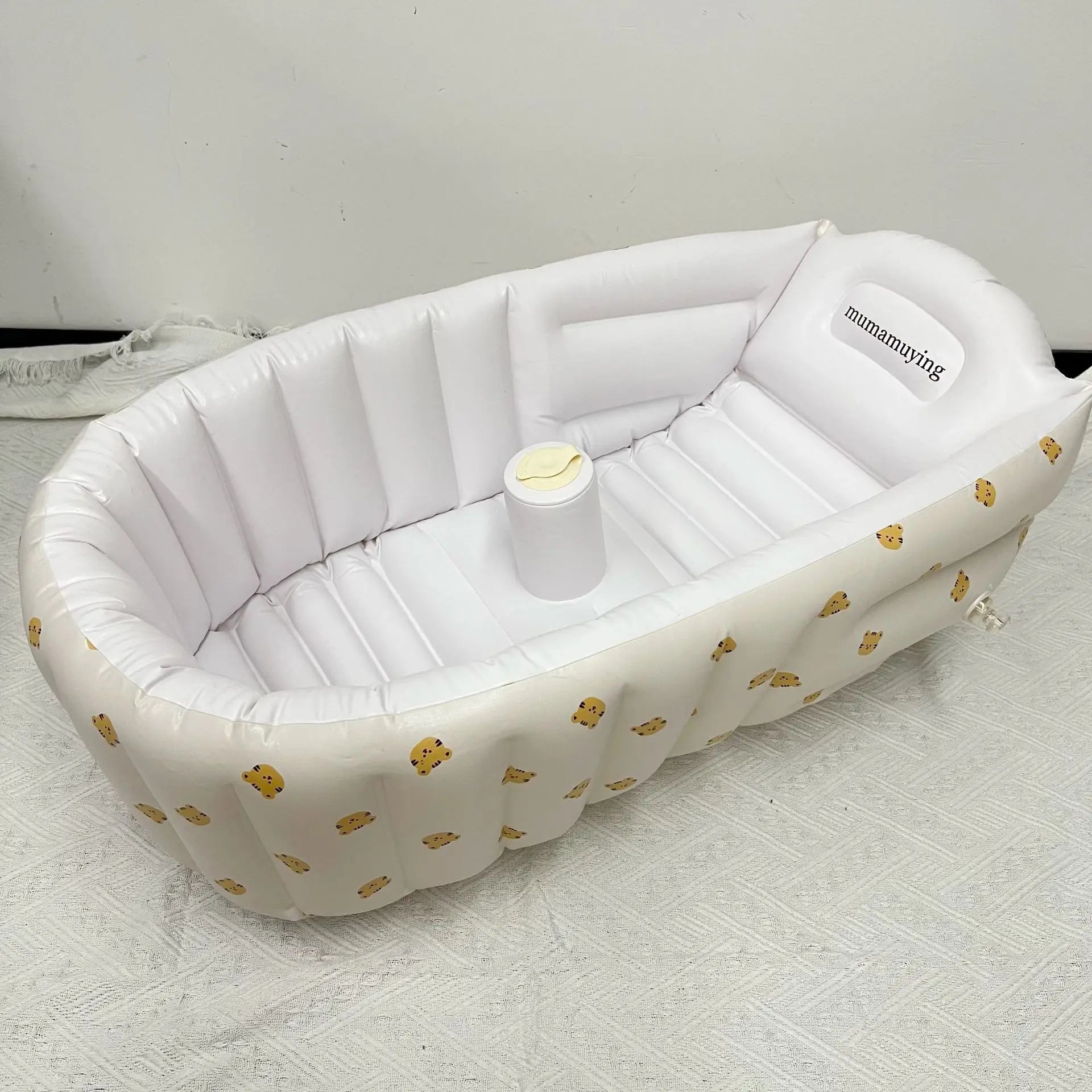 Inflatable Baby Bathtub — Gentle Bath Time, ambient mood shot
