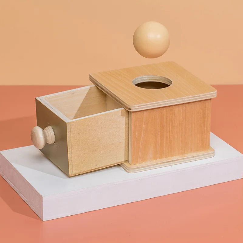 Montessori Rolling Ball Drum — Early Learning & Sensory Play, gift-ready presentation
