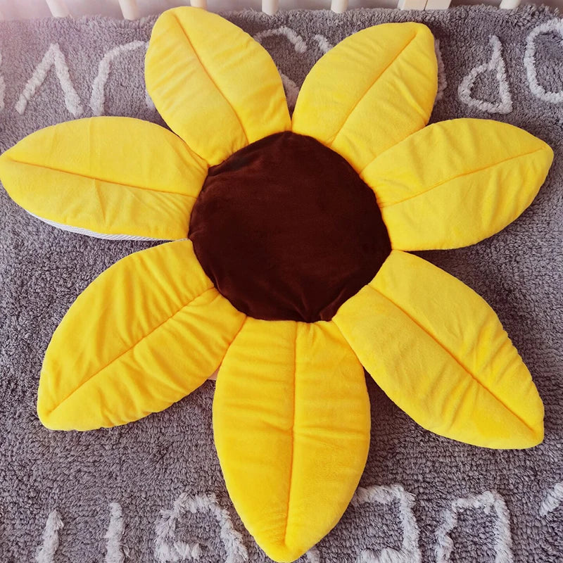 Blooming Baby Bath Mat 70cm — Gentle Newborn Bathing, close-up detail