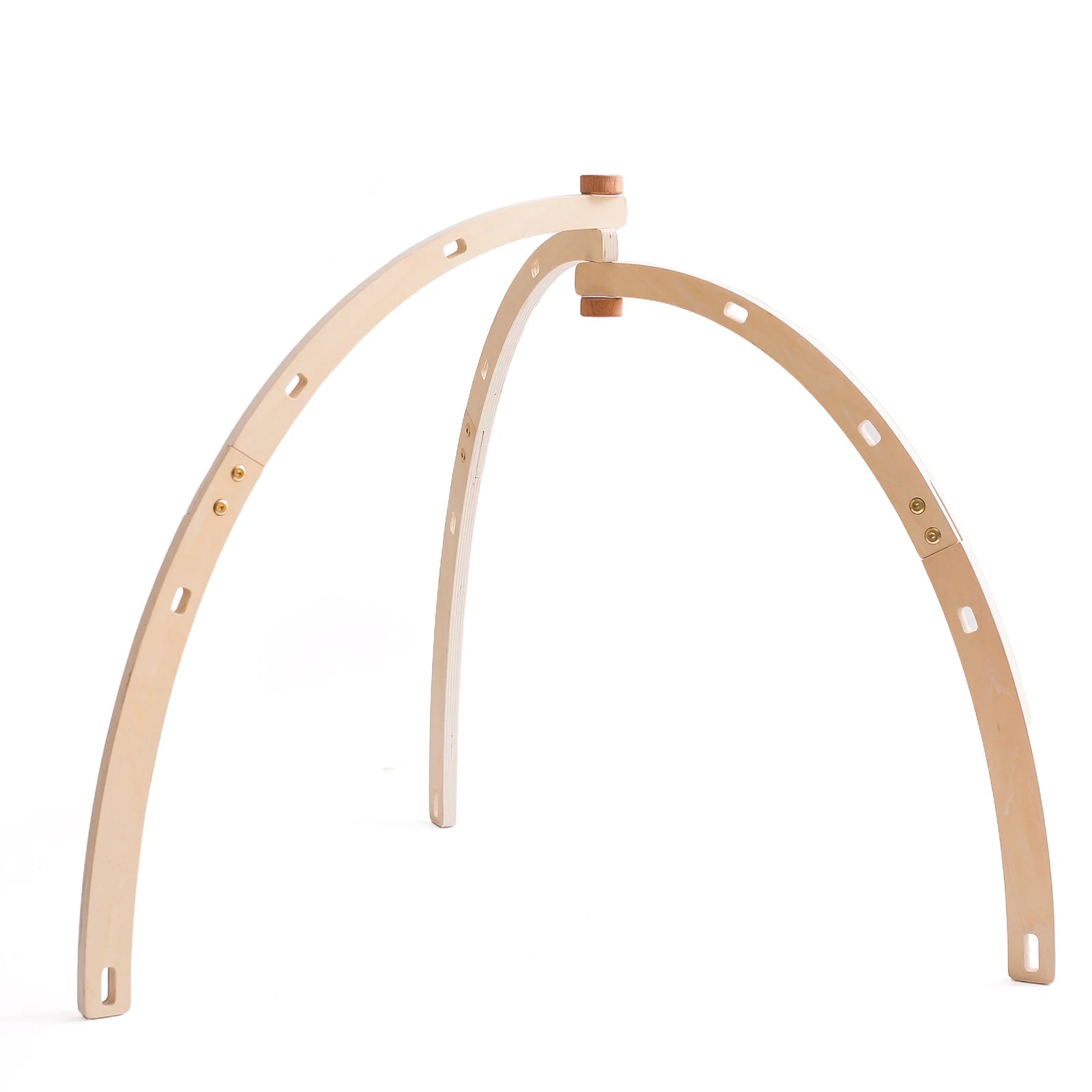 Wooden Baby Play Gym — Minimalist Sensory Decor, thoughtful detail