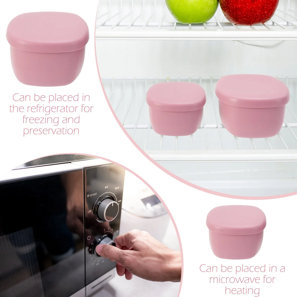 2PCS Baby Food Storage Containers — Gentle Mealtime, lifestyle setting