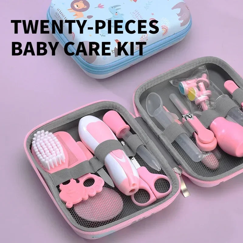 Newborn Baby Care Kit — 20pc Gentle Grooming Set, alternate angle