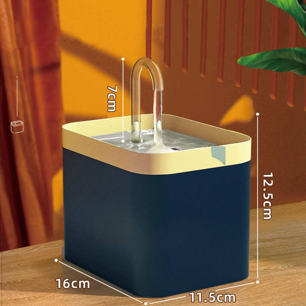 Pet Water Fountain — Ultra-Quiet 1.5L Fresh Flow, gift-ready presentation