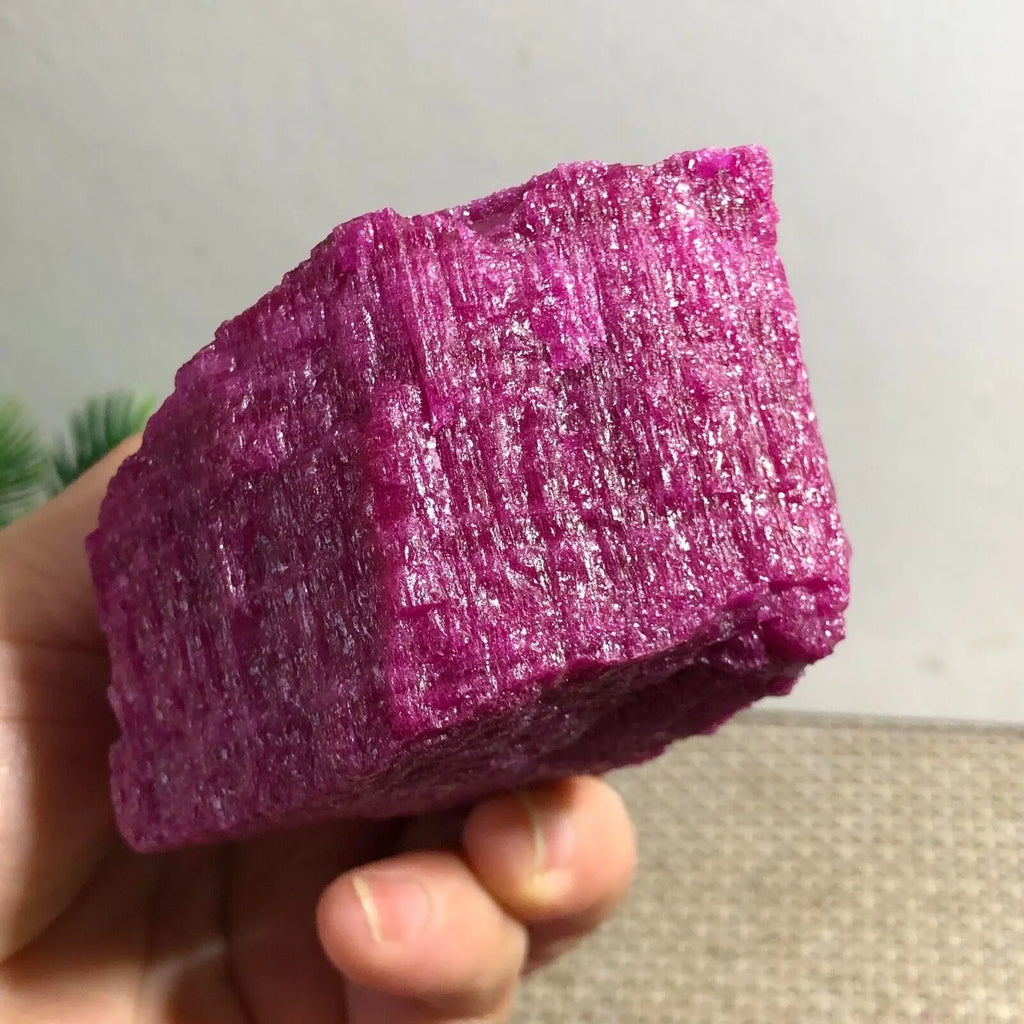 Raw Ruby Gemstone — Healing & Wellness Crystal