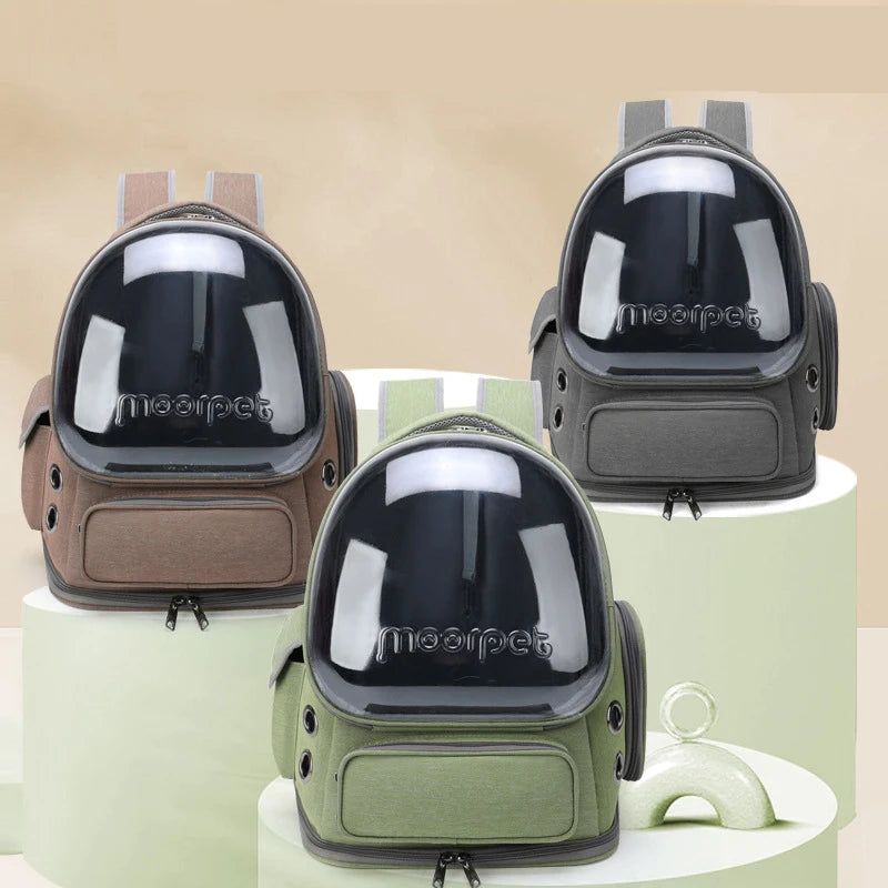 Transparent Pet Carrier Backpack — For Gentle Journeys, premium quality view