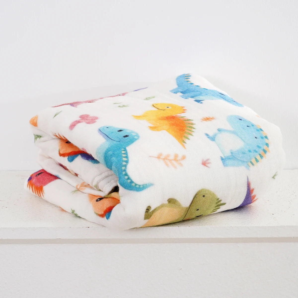 Baby Muslin Swaddle — 6-Layer Cotton Bubble Gauze, thoughtful detail