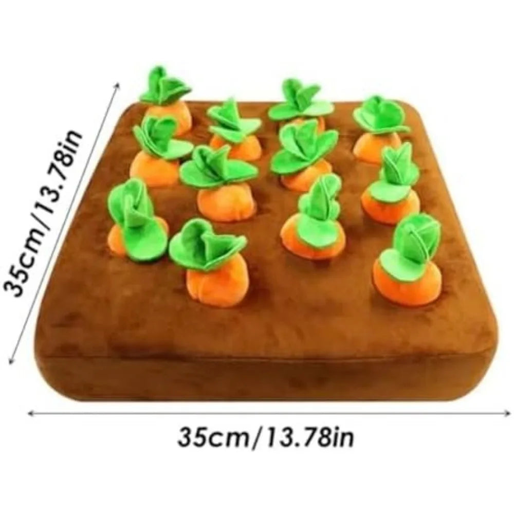 Carrot Snuffle Mat — Interactive Puzzle for Pets, lifestyle setting