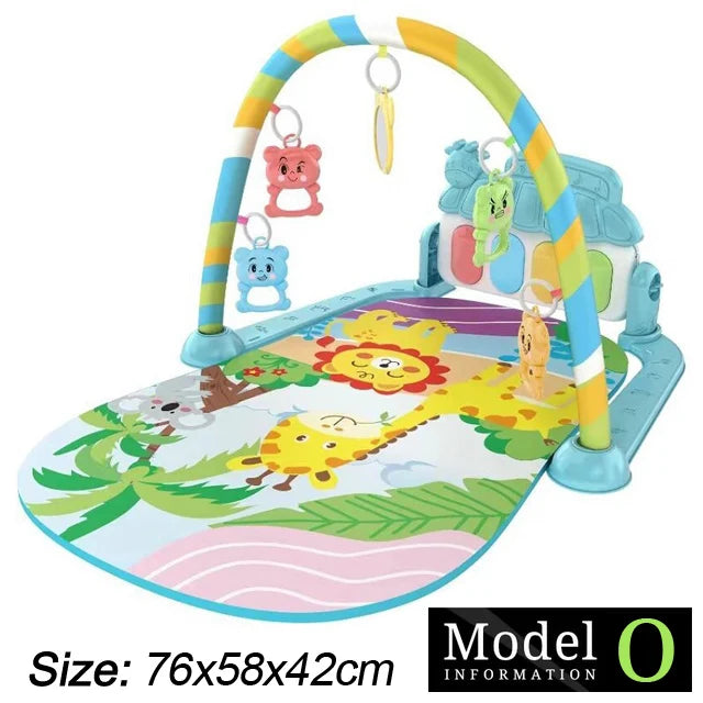 Baby Activity Gym — Musical Piano Play Mat, elegant display