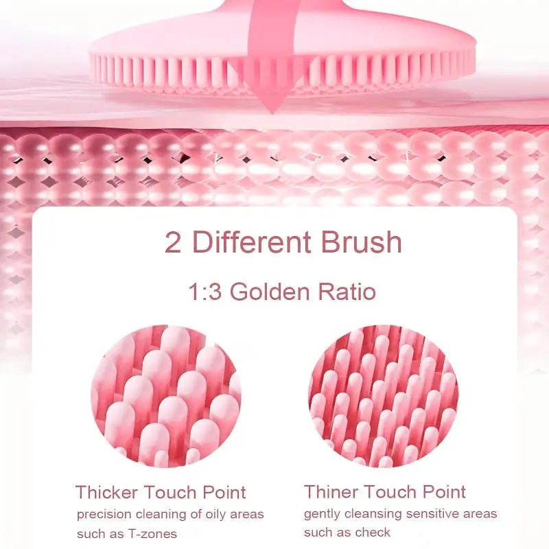 Sonic Facial Cleansing Brush — Gentle Pore Purifier, close-up detail