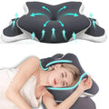 Memory Foam Pillow — Ergonomic Neck Support, soft texture detail