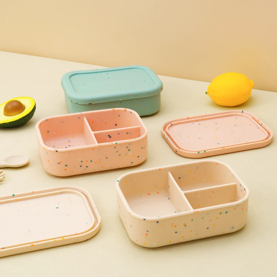 Silicone Kids Bento Box — Fresh Meals for Little Ones, close-up detail