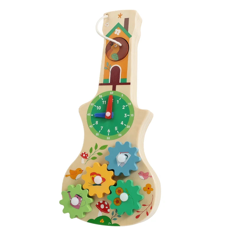 Montessori Wooden Clock — Early Learning Play, thoughtful detail