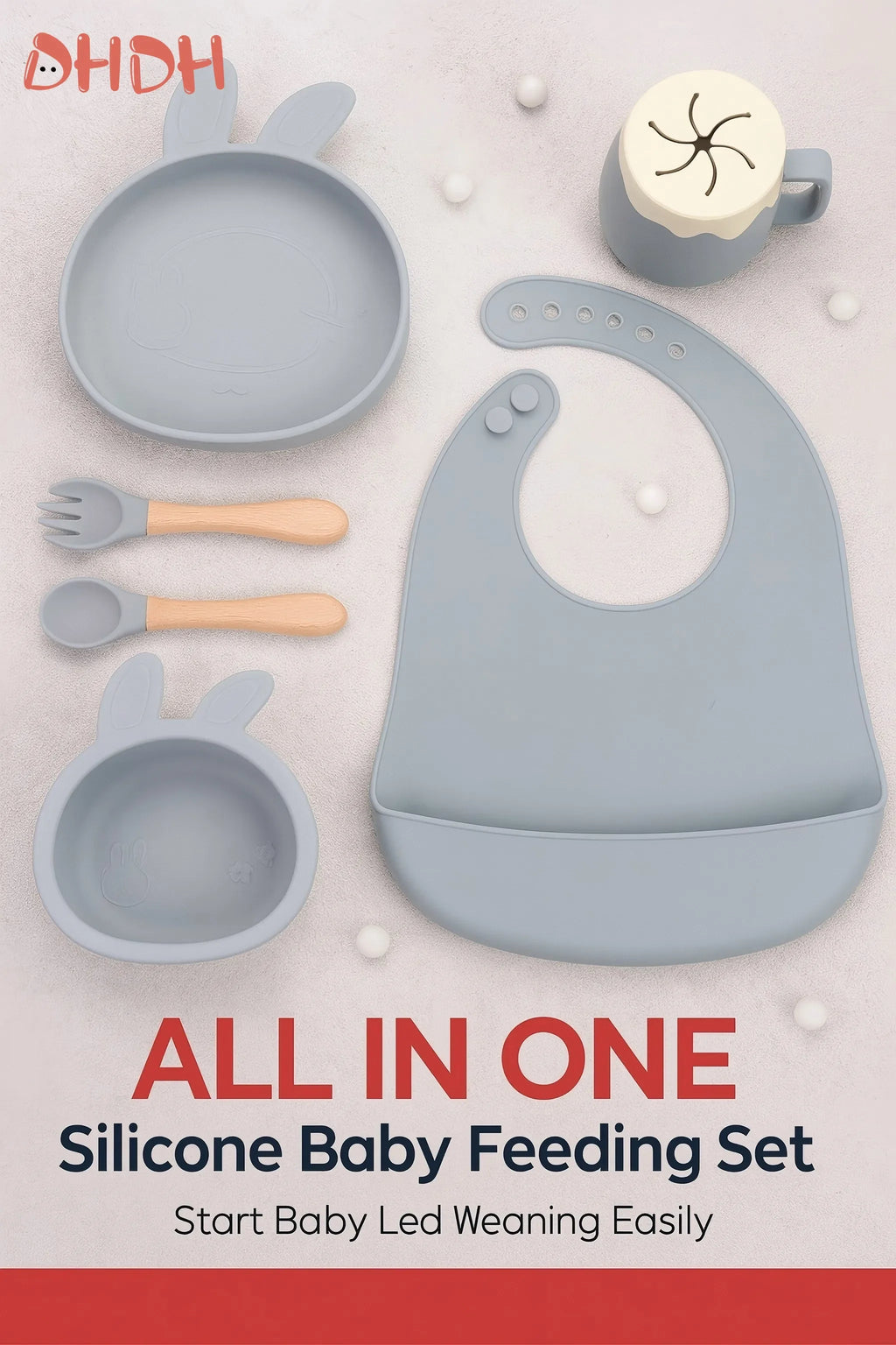 Silicone Baby Feeding Set — Gentle Weaning Essentials