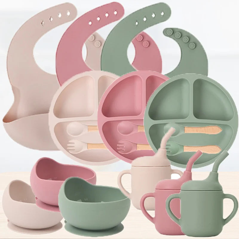 Silicone Baby Feeding Set — Gentle Weaning Essentials
