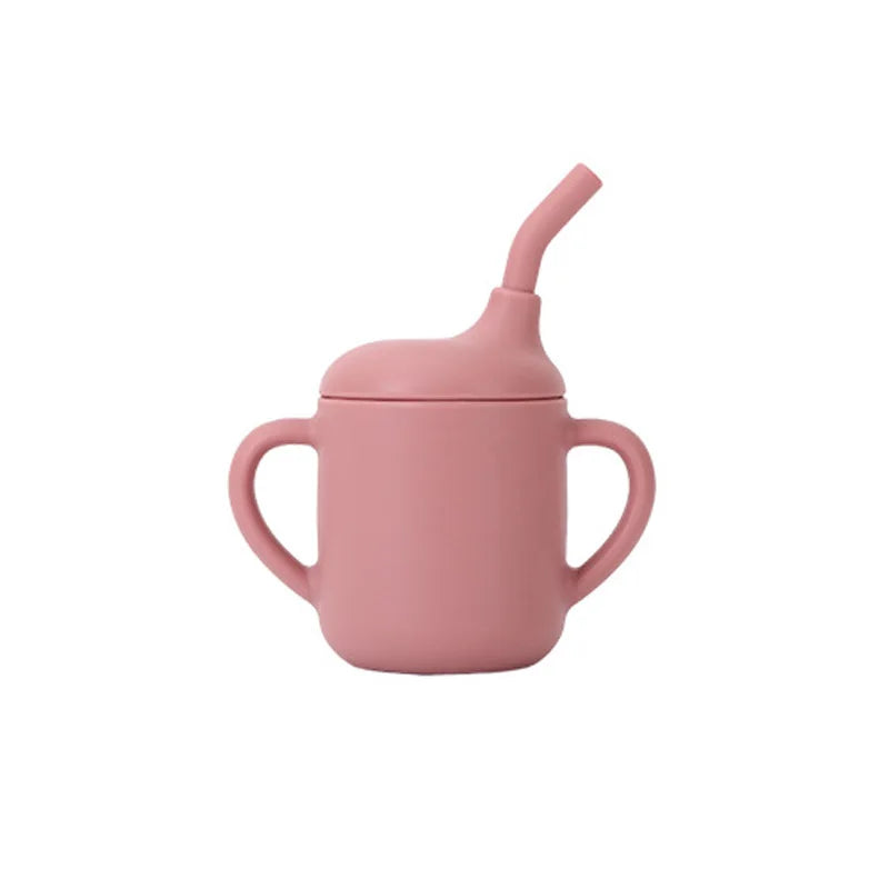 Silicone Baby Feeding Set — Gentle Weaning Essentials, in use