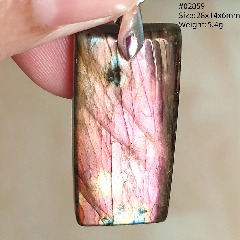 Labradorite Teardrop Pendant — A Soothing Blue Gemstone, elegant display