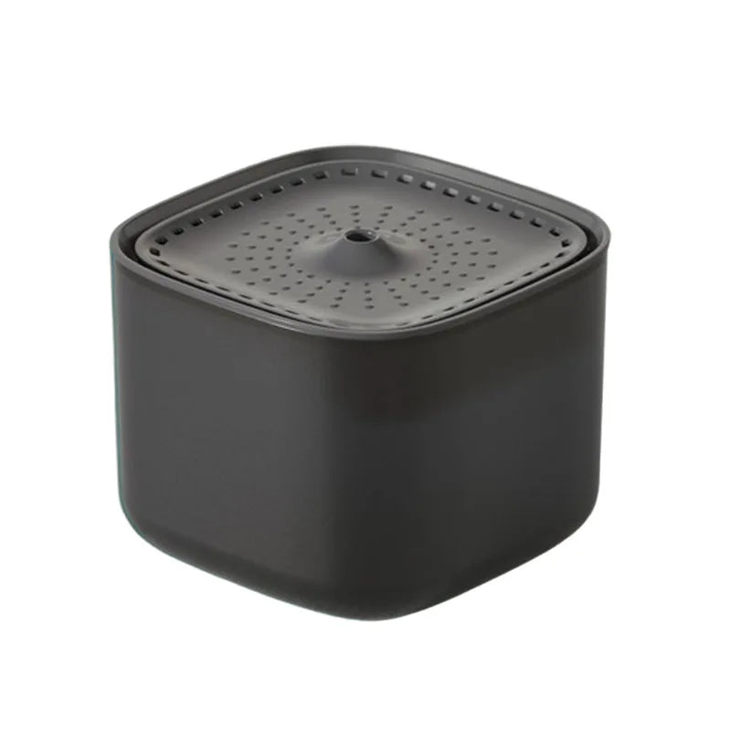 Pet Water Fountain 3L — Automatic Filtered Dispenser, side view