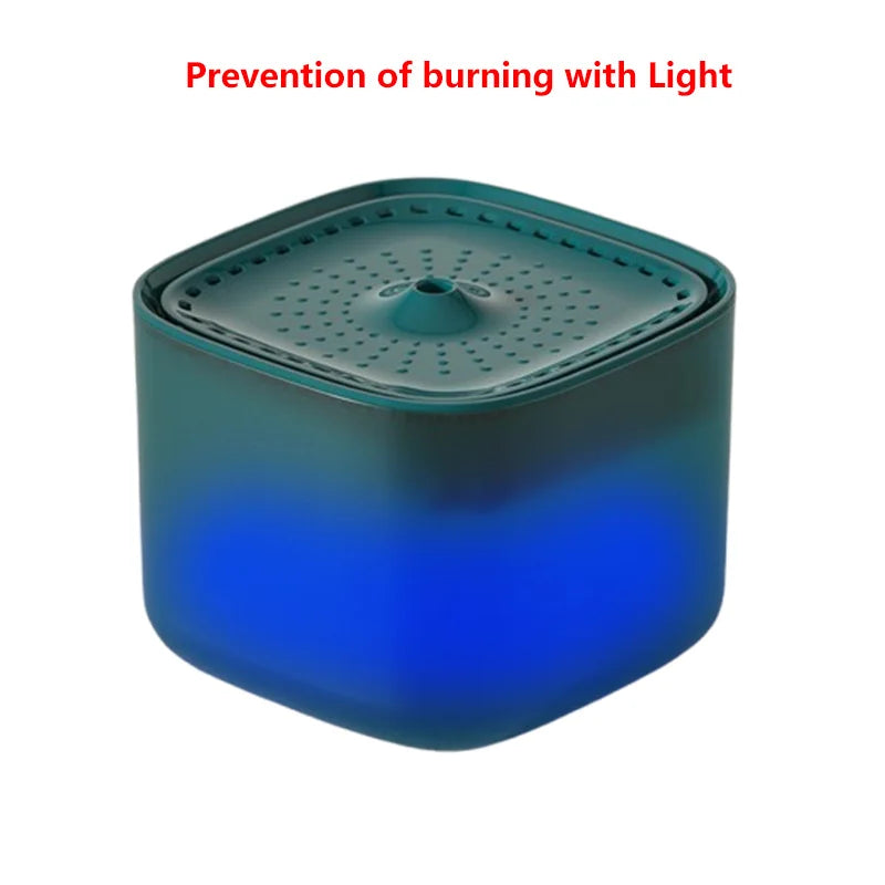Pet Water Fountain 3L — Automatic Filtered Dispenser, soft texture detail