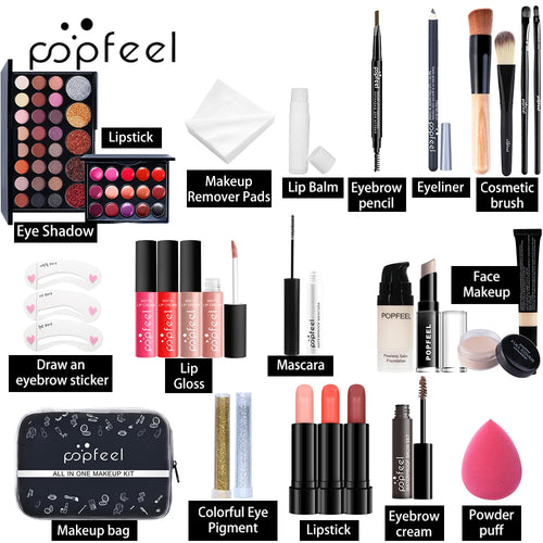 All-in-One Makeup Kit — Complete Beauty Essentials, close-up detail