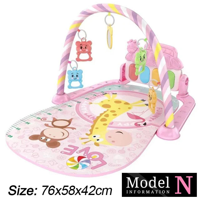 Baby Activity Gym — Musical Piano Play Mat, handcrafted finish