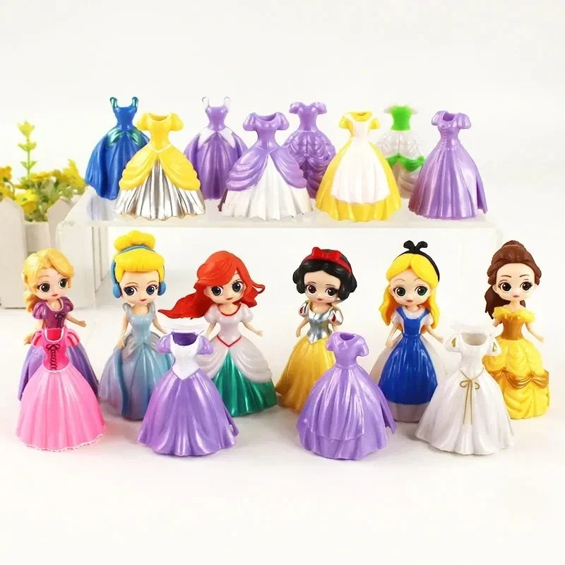 Princess Dress-Up Dolls — 24 Piece Collection, alternate angle
