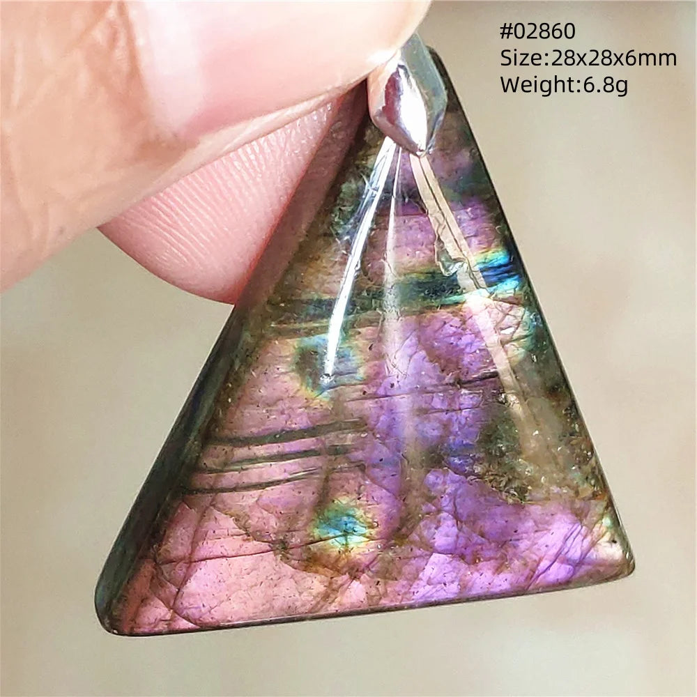 Labradorite Teardrop Pendant — A Soothing Blue Gemstone, natural styling